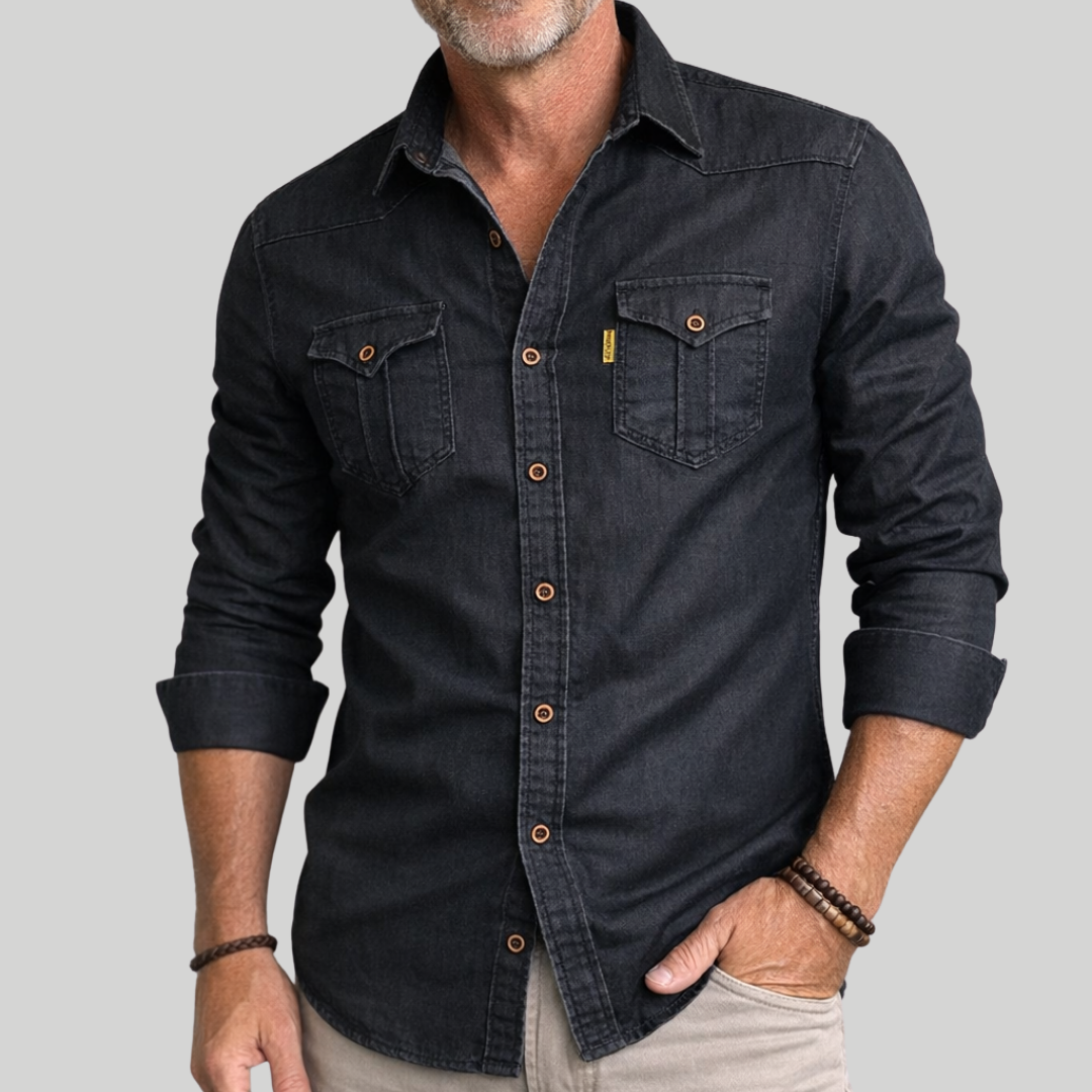 Jeff | Chemise en jean ajustée