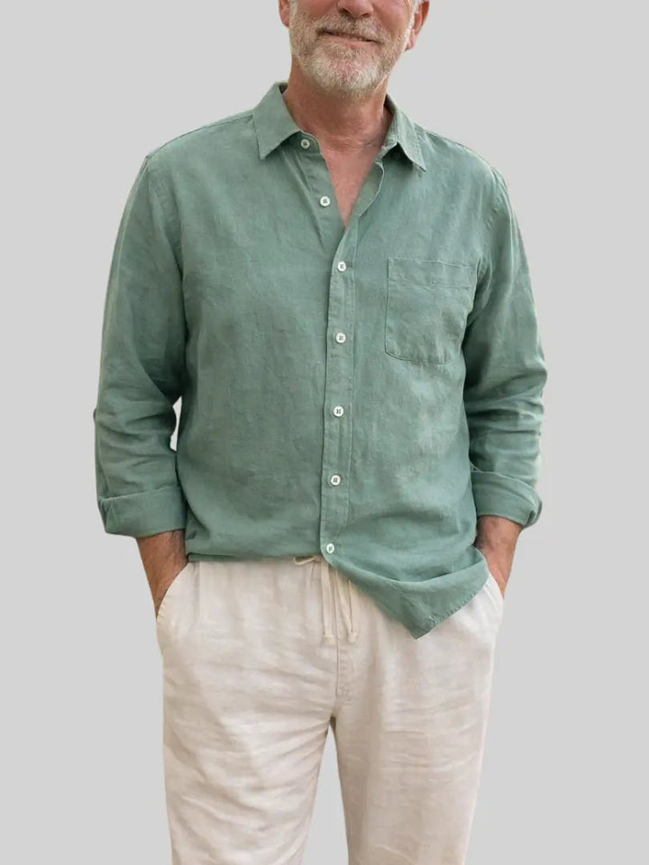 Palmer | Chemise en lin à manches longues