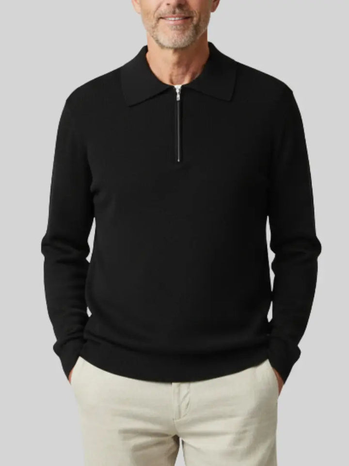 Warren | Pull demi-zip en maille