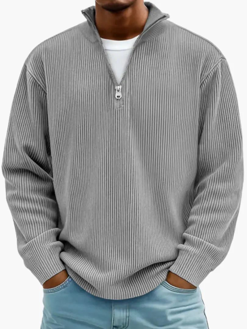 Ralph | Pull zippé confortable