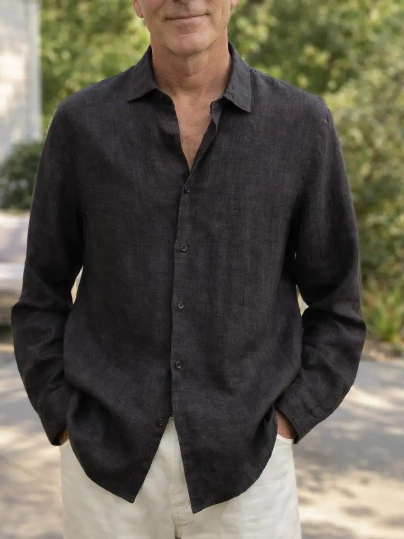 Roman | Chemise légère en lin