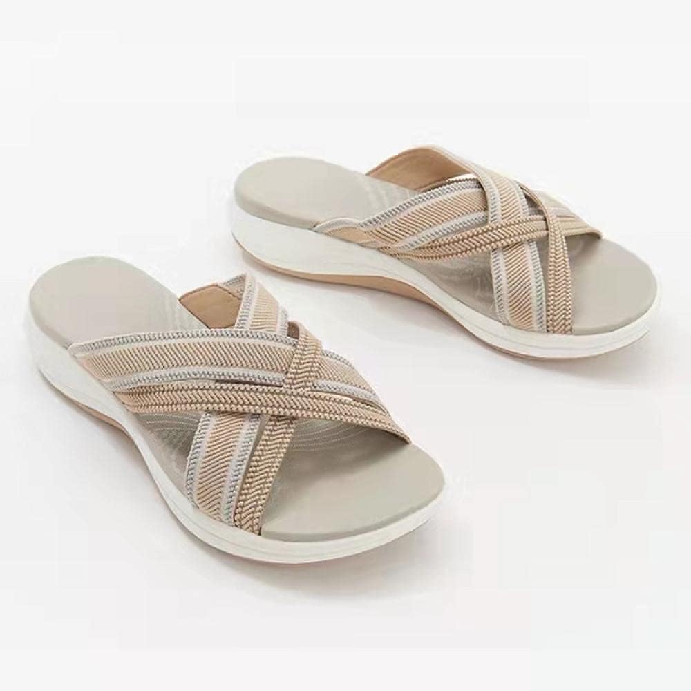 Layla | Sandales confort orthopédiques à brides croisées
