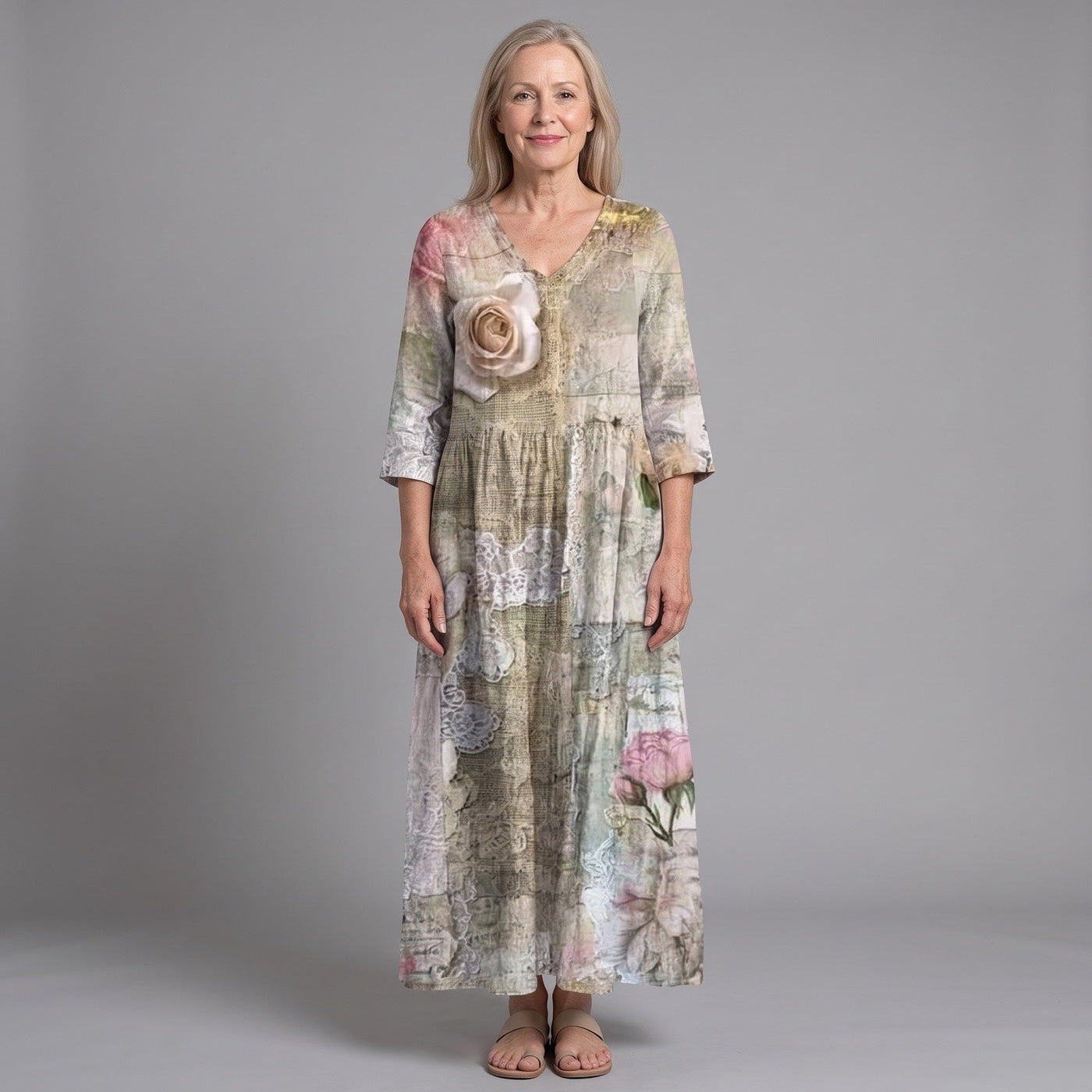 Madalyn | Robe d'été fleurie