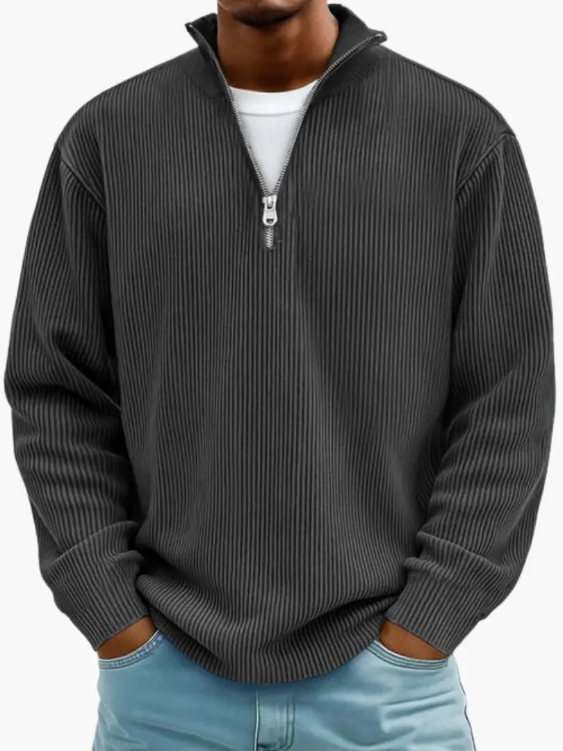 Ralph | Pull zippé confortable