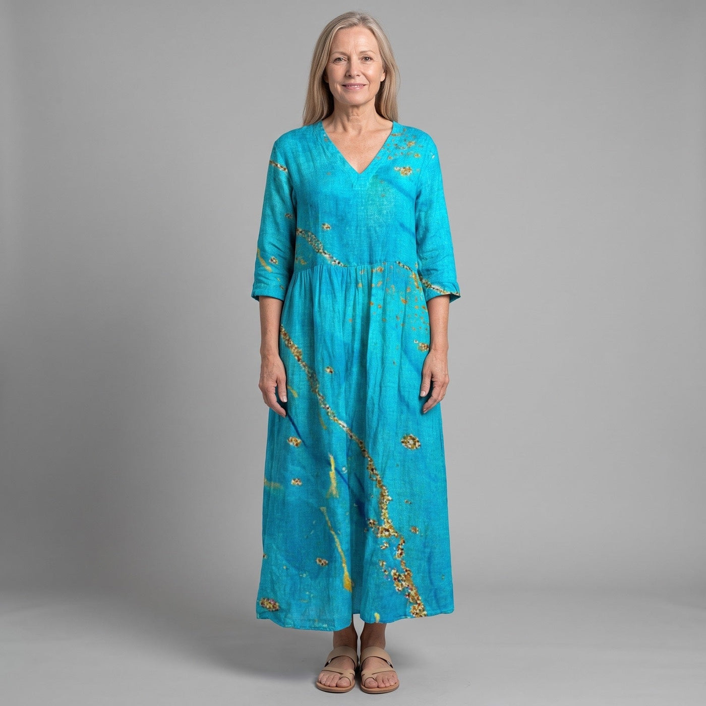 Olwen | Robe d'été fleurie