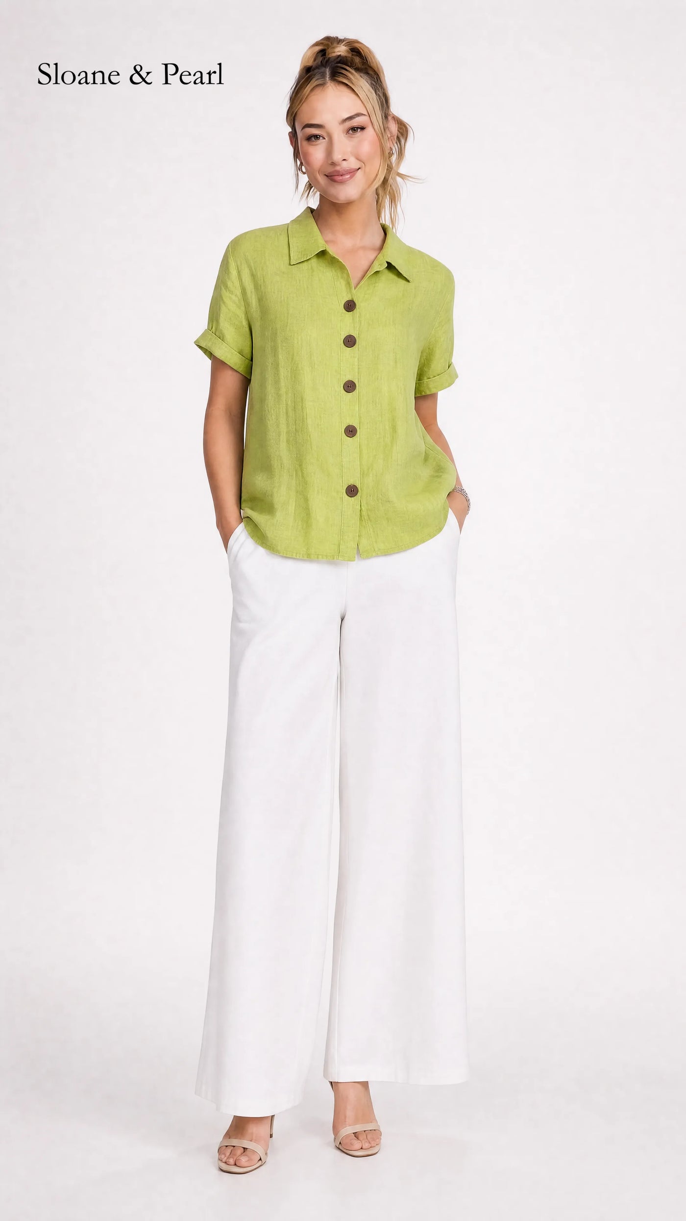 Sudie | Blouse boutonnée en coton
