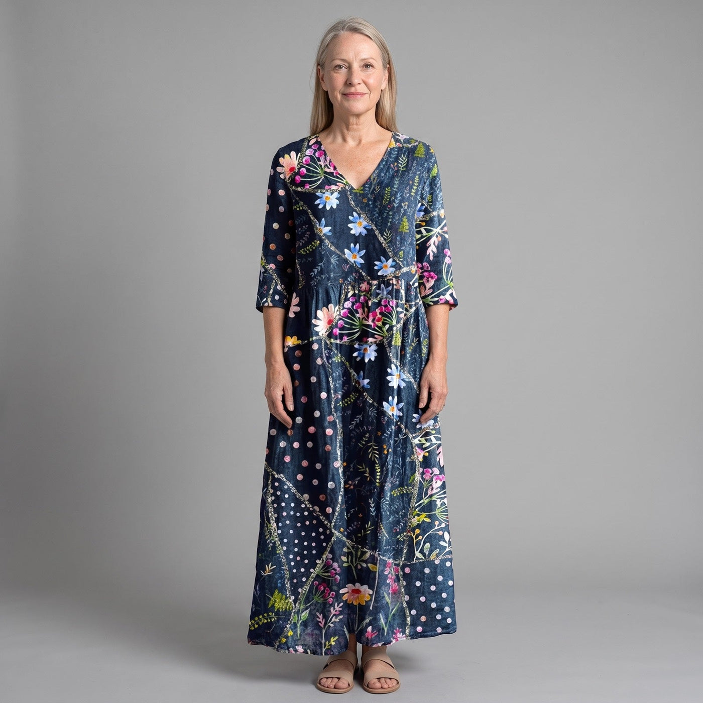 Wanda | Robe d'été mi-longue à fleurs