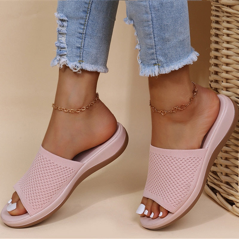 Linnea | Sandales orthopédiques en maille