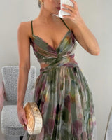 Solveig | Robe longue fleurie enchanteresse