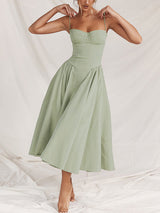 Dilly | Robe midi corset