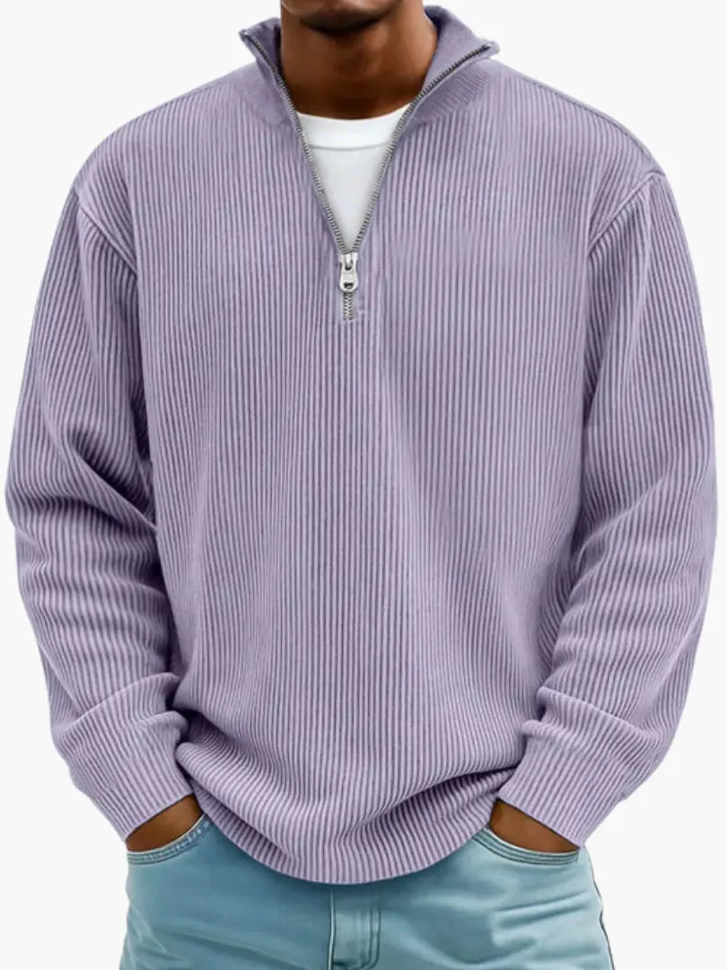 Ralph | Pull zippé confortable
