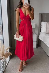 Nika | Robe élégante longueur maxi