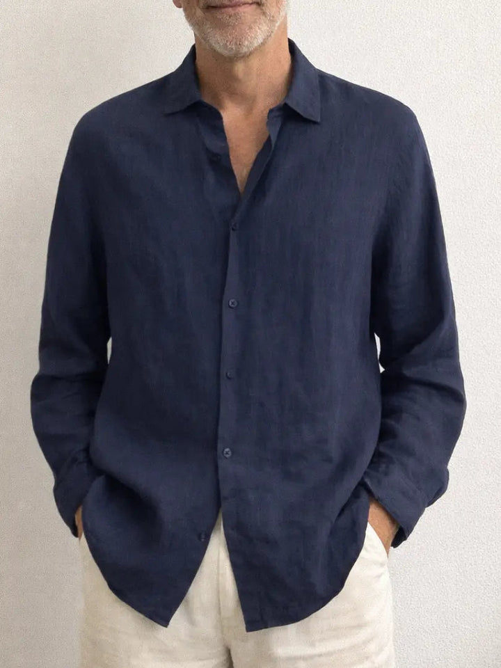 Roman | Chemise légère en lin