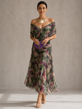 Tillie | Robe longue de soirée corail