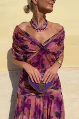Tillie | Robe longue de soirée corail