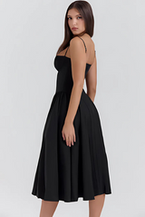 Dilly | Robe midi corset