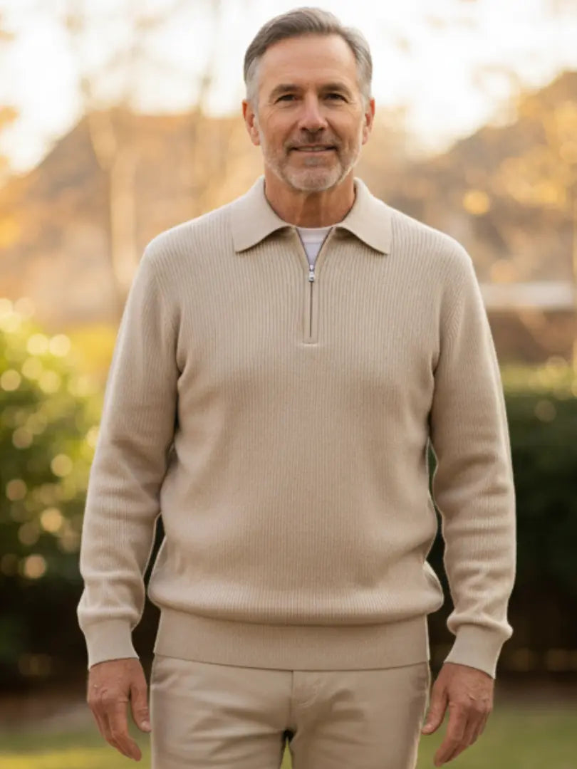 Warren | Pull demi-zip en maille