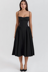 Dilly | Robe midi corset