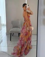 Solveig | Robe longue fleurie enchanteresse