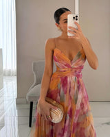 Solveig | Robe longue fleurie enchanteresse