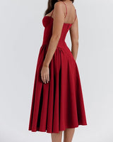 Dilly | Robe midi corset