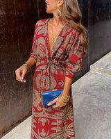 Zana | Robe midi fleurie