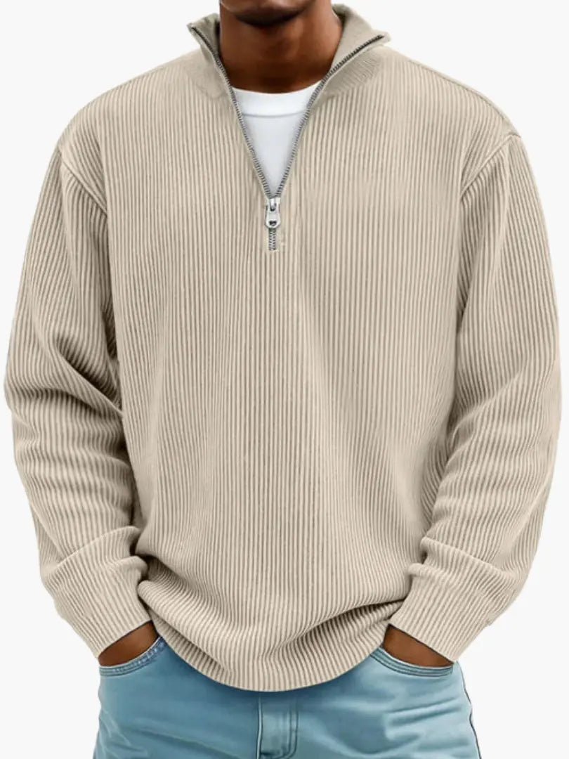 Ralph | Pull zippé confortable