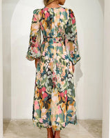 Rylinn | Robe longue fleurie