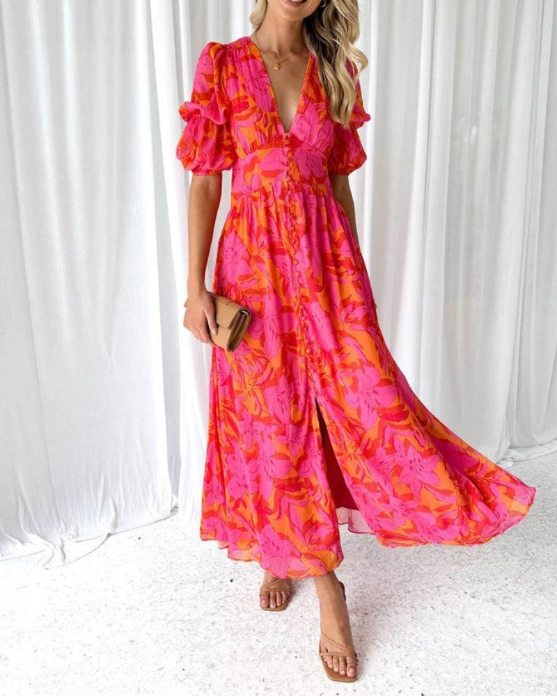 Markita | Robe longue éclat solaire