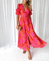 Markita | Robe longue éclat solaire
