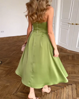 Clarissa | Robe midi bustier