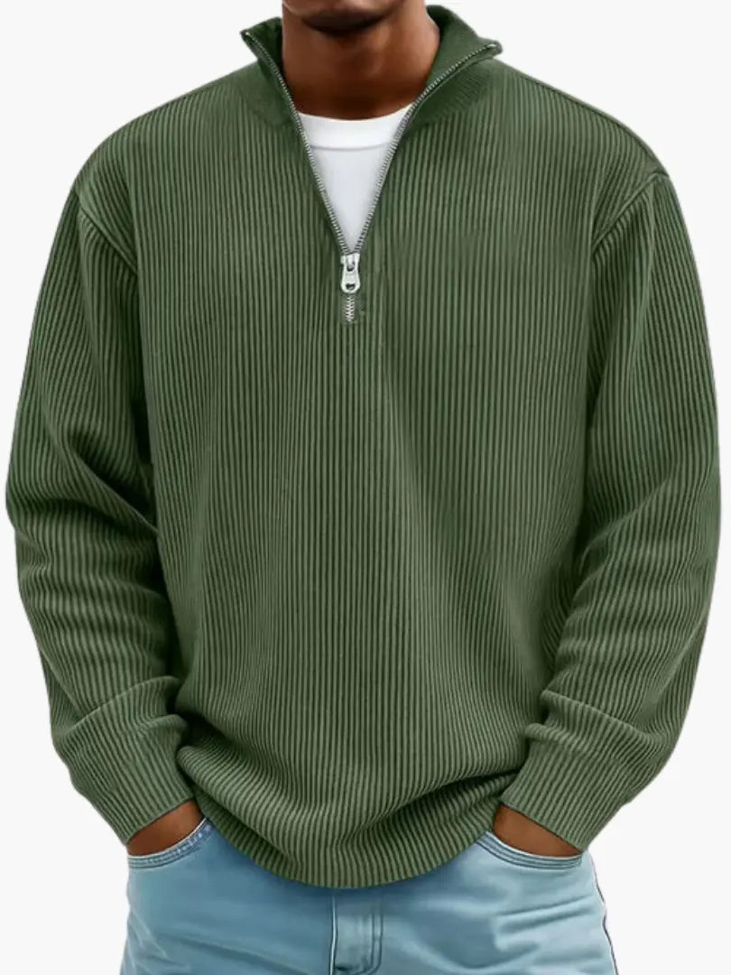 Ralph | Pull zippé confortable