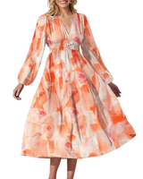 Rylinn | Robe longue fleurie