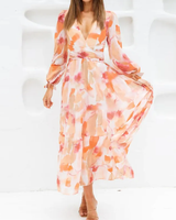 Rylinn | Robe longue fleurie