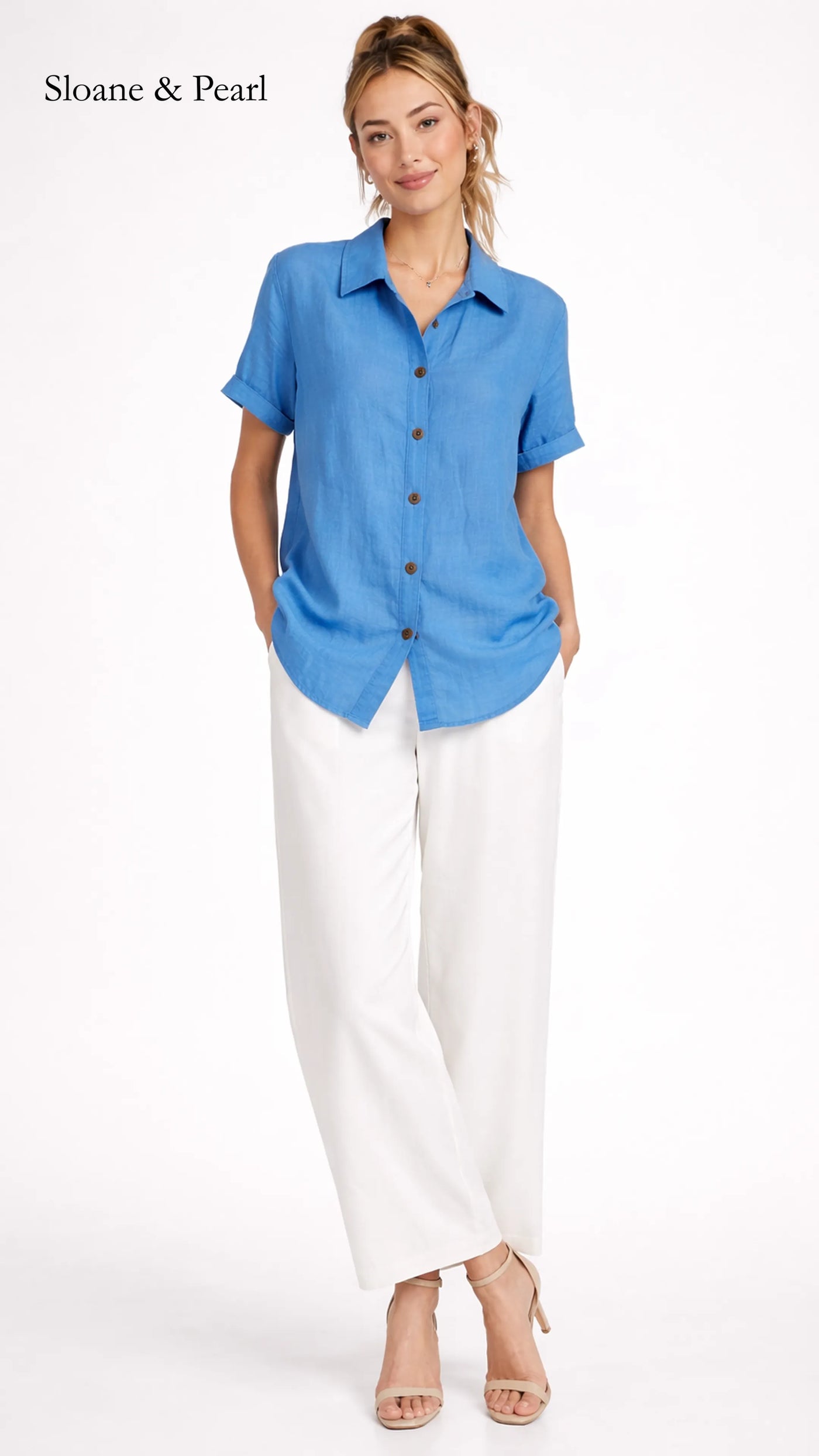 Sudie | Blouse boutonnée en coton