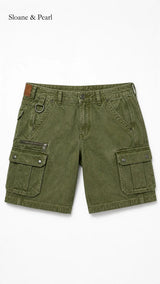 Mario | Short cargo en denim fonctionnel