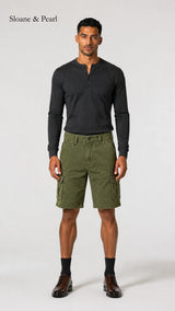 Mario | Short cargo en denim fonctionnel