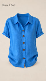 Sudie | Blouse boutonnée en coton