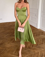 Clarissa | Robe midi bustier