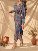 Zana | Robe midi fleurie