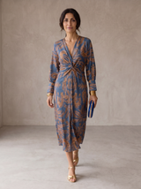 Zana | Robe midi fleurie