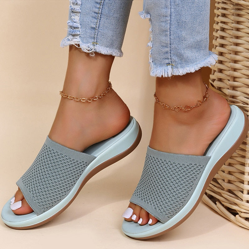 Linnea | Sandales orthopédiques en maille